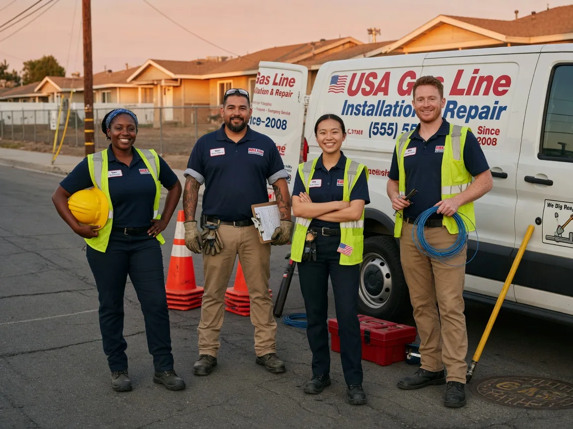 Gas Line Installation company in Titusville, NJ